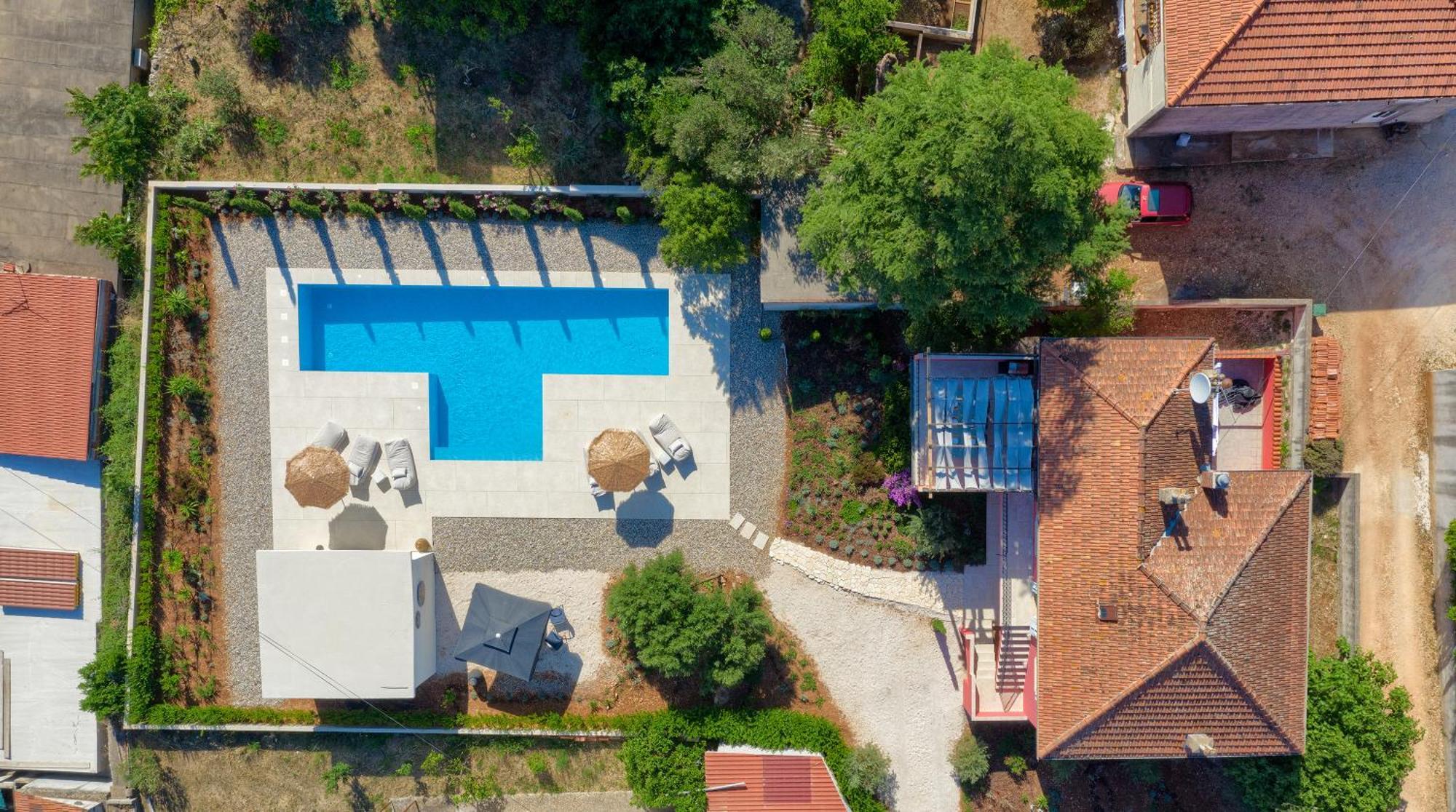 Hvar Luxury Villa And Pool With View In Heart Of Stari Grad Stari Grad  Ngoại thất bức ảnh