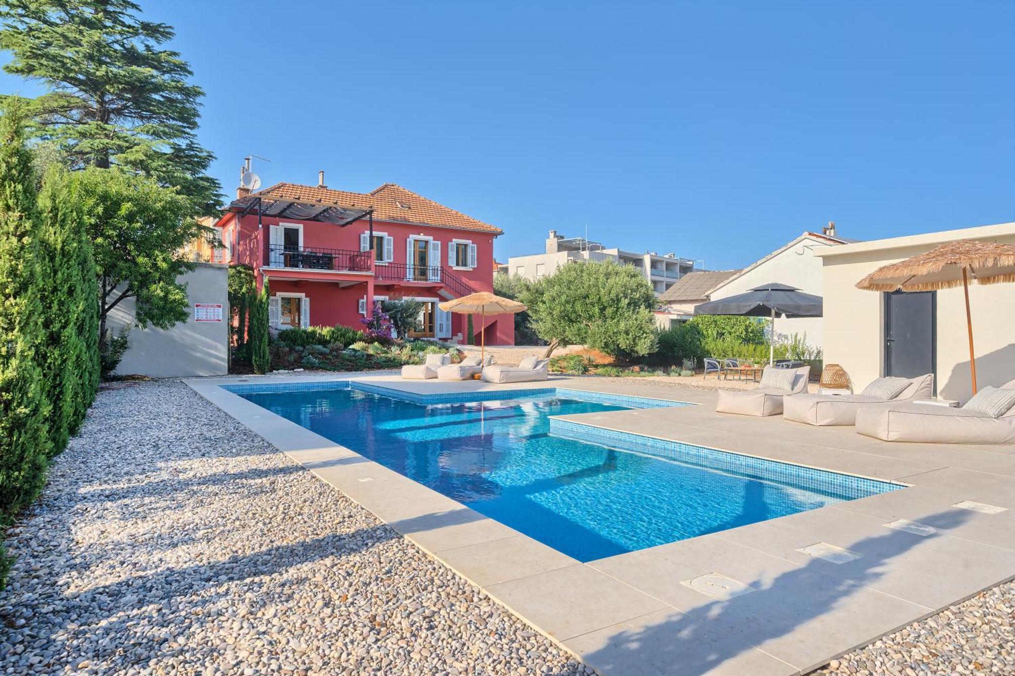 Hvar Luxury Villa And Pool With View In Heart Of Stari Grad Stari Grad  Ngoại thất bức ảnh