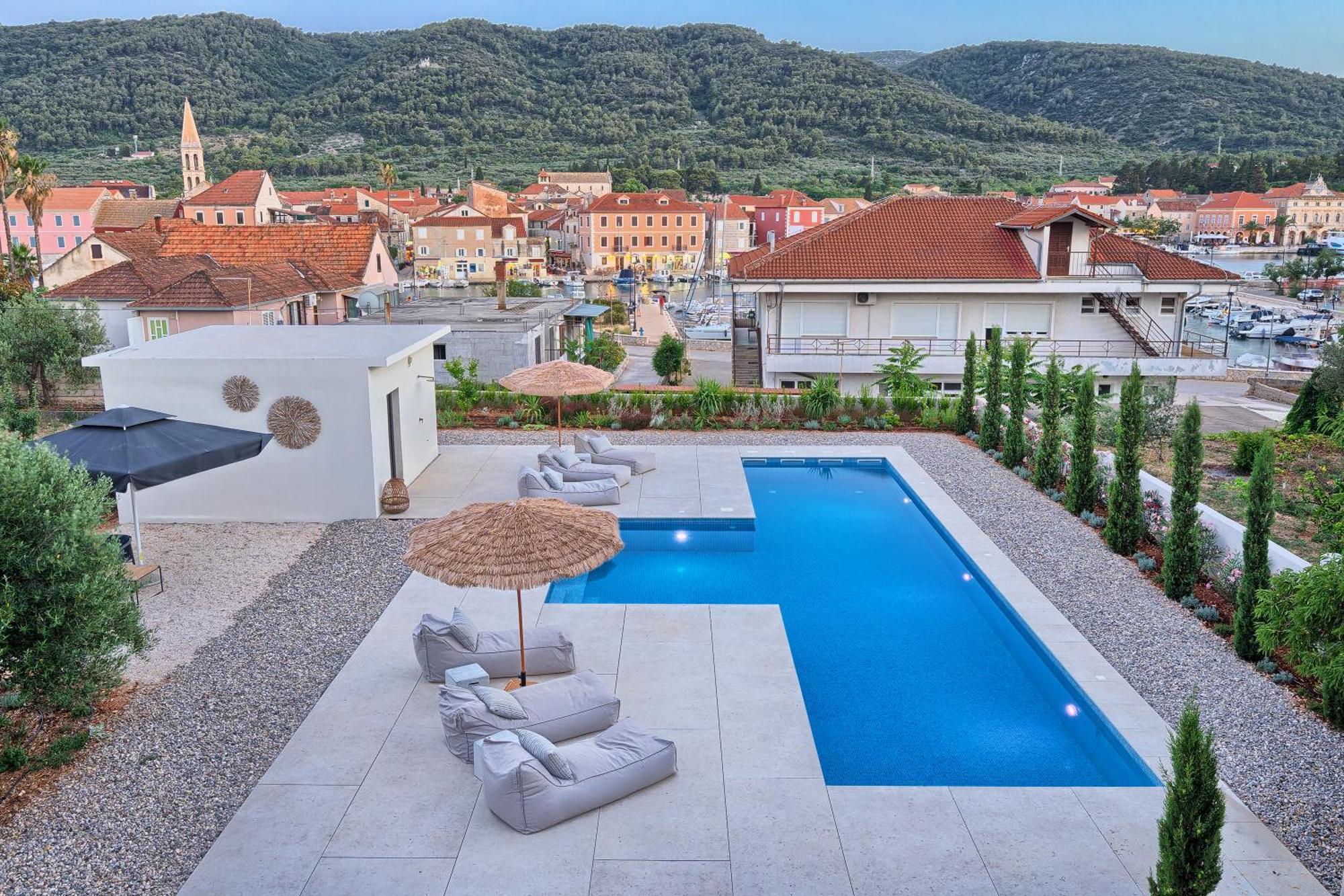 Hvar Luxury Villa And Pool With View In Heart Of Stari Grad Stari Grad  Ngoại thất bức ảnh