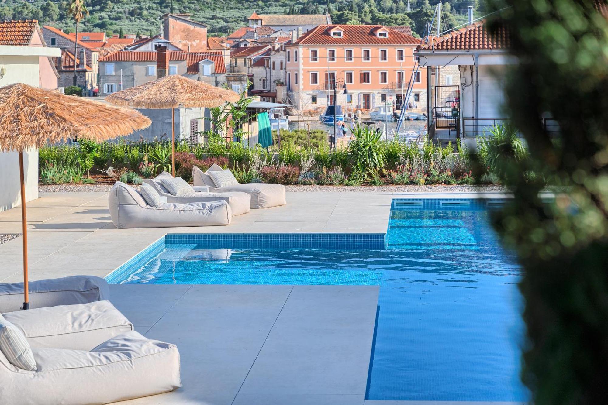 Hvar Luxury Villa And Pool With View In Heart Of Stari Grad Stari Grad  Ngoại thất bức ảnh