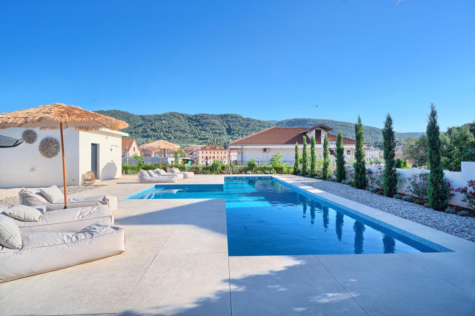 Hvar Luxury Villa And Pool With View In Heart Of Stari Grad Stari Grad  Ngoại thất bức ảnh