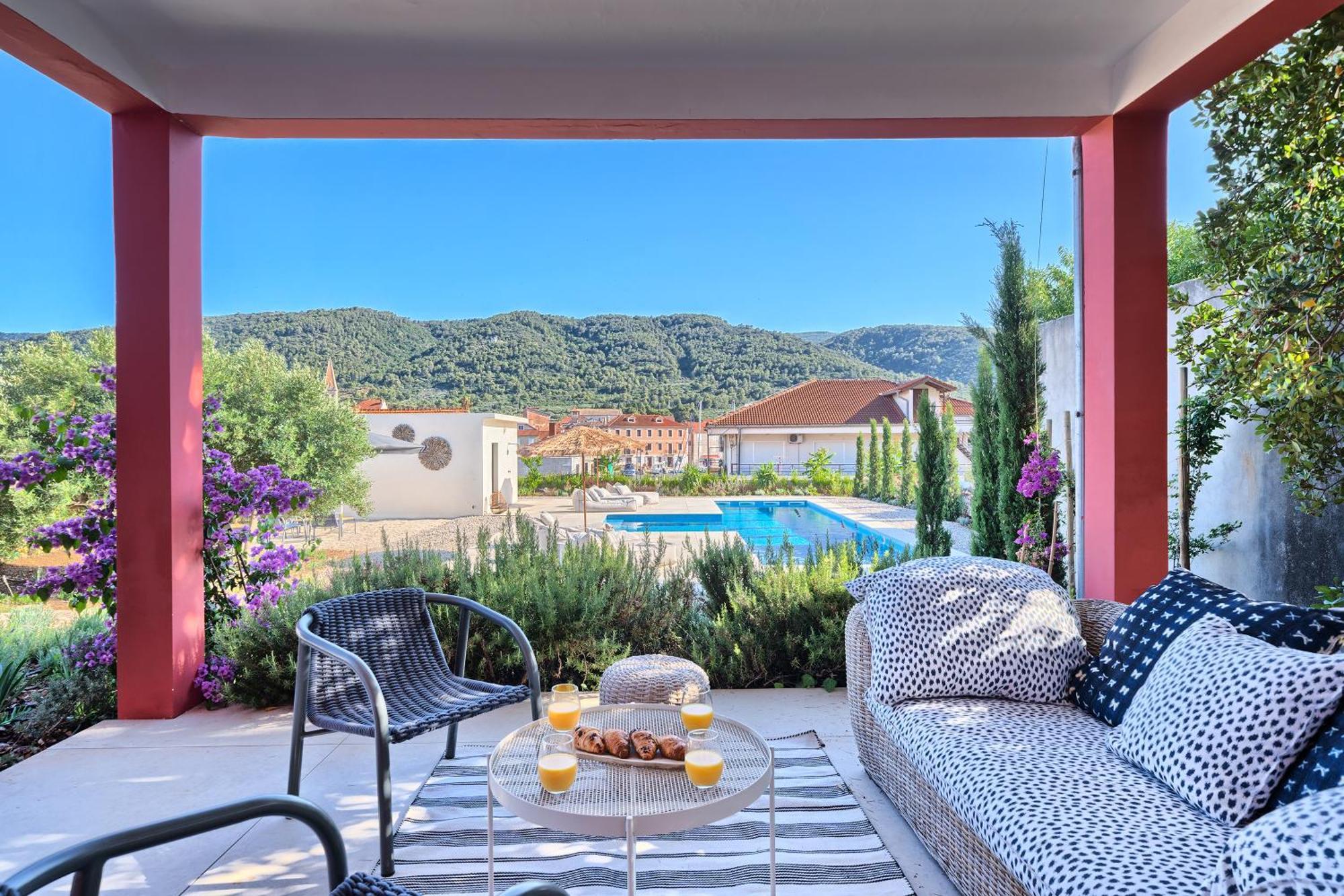 Hvar Luxury Villa And Pool With View In Heart Of Stari Grad Stari Grad  Ngoại thất bức ảnh