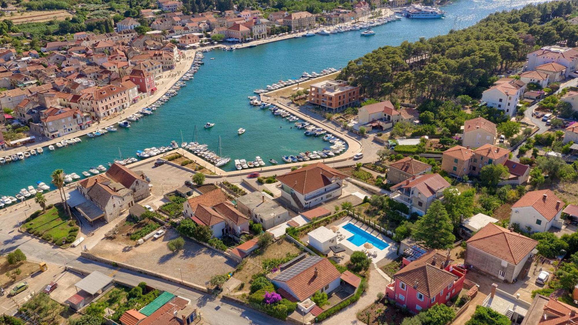 Hvar Luxury Villa And Pool With View In Heart Of Stari Grad Stari Grad  Ngoại thất bức ảnh